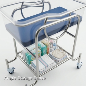 <span class=keywords><strong>Cuna</strong></span> para Bebés <span class=keywords><strong>de</strong></span> <span class=keywords><strong>Hospital</strong></span> Médico Keling, Diseño Compacto, Perfecta para Espacios Optimizados en Centros Pediátricos y Maternales - Product Image 5