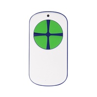 Control Remoto Inalámbrico RF YET2124, 433M, Código Variable/Código de Aprendizaje, Transmisor de Cuatro Botones Multicolor