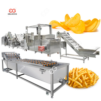 Automatische Samengestelde Pringles Legt Aardappelchips Productielijnmachine Voor Frietjes