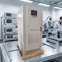 Stabilisateur de tension AVR entièrement automatique triphasé 380V AC 500KVA 600KVA de haute qualité SBW