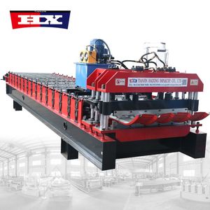 Factory Sale Arch Curving Dach walzen form maschine Hydraulische gebogene Dach platte und Trapez maschine - Product Image 3