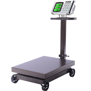 Báscula electrónica Veidt TCS-F 60*80cm 800kg 500g para ganado de Myanmar con ruedas TCS-F Ohaus 300 - Product Image 3