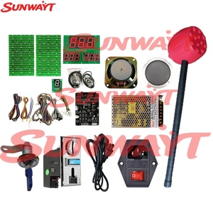 Máquina de Juego Operada con Monedas Hercules Force Measurement, Juego de Accesorios Completo para Entretenimiento en Interiores - Videojuegos de Boxeo - Product Image 5