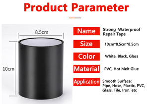 Ruban d'étanchéité moderne haute résistance et imperméable pour la réparation des fuites de gouttières de toit, de bateaux et de piscines - Marque SENKEI - Product Image 3