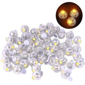 Mini Luces LED para Globos, Lámparas de Papel, Bolas de Luz Amarilla para Decoración de Fiestas Navideñas - Product Image 2
