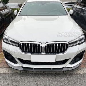 สำหรับ BMW ซีรีส์ 5 G30 LCI M Sport 525i 530i 540i ชุดแต่งกันชนหน้า สปอยเลอร์ดิฟฟิวเซอร์ ปี 2020-2022 ลายคาร์บอนไฟเบอร์ - Product Image 2