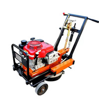 Machine de démarquage routier à tête de coupe en alliage dur, poussée manuelle, pour l'élimination de la peinture thermoplastique et des lignes de circulation anciennes