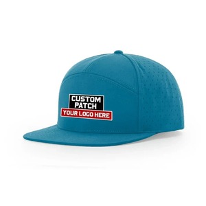 Casquettes de baseball ajustées 2025 personnalisées 100 % polyester à 7 panneaux avec logo brodé, casquette de sport imperméable, mode masculine élégante, vente en gros - Product Image 4