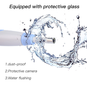 1080P HD Visual Herramienta de eliminación de cerumen Cámara de otoscopio inalámbrica con 6 luces LED Limpiador de oídos seguro - Product Image 5