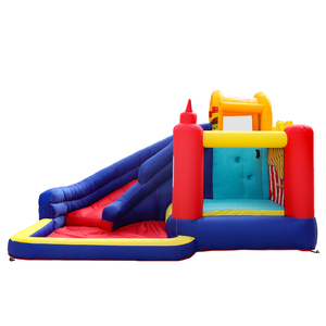 Castillo Inflable Comercial Usado para Niños, Castillo Hinchable Grande y Económico con Tobogán en Venta - Product Image 6