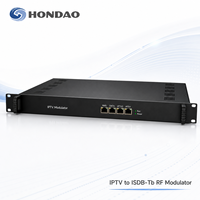 Modulador IPTV ISDB-Tb, Dispositivo de Multiplexación y Modulación de Cabecera de 8, 16, 20 y 24 Canales