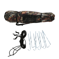 Tente de Camouflage légère et Portable pour 1 à 2 personnes, tente de chasse en plein air muette pour l'observation des oiseaux