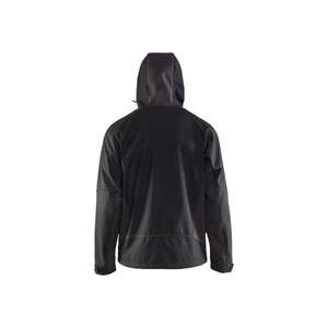 BLAKLADER - 475325169933XS Veste softshell avec capuche Noir/Jaune-VESTES DE TRAVAIL EAN 7330509689547 - Product Image 5