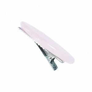Prix de gros Barrettes à cheveux en quartz rose pour femmes, pinces à cheveux décoratives, accessoires pour cheveux - Product Image 2