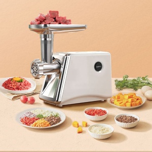 Máquina Eléctrica Comercial para Moler Carne con Paleta Mezcladora y Embutidora de Salchichas para Hacer Carne Molida y Salchichas en Restaurantes - Product Image 3