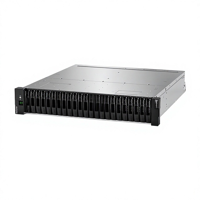 Lenovo 2U24 SFF Expansion Enclosure 24 Bay 2.5 Inch HDD Enclosure SAS SATA SSD SATA HDD Rack Storage