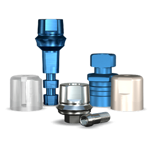 Nobre Implante <span class=keywords><strong>Abutments</strong></span> SimplyCrown Bridge Legacy SMART PACK Côncavo Perfil Estreito Plataforma Collar Altura - Product Image 2