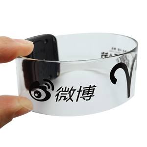 Logotipo personalizado S06 Vibrador/Control de voz/Botton <span class=keywords><strong>Coldplay</strong></span> TPU Led Pulsera para fiesta Concierto Boda Reunión - Product Image 6