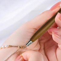 Herramienta de Madera Hecha a Mano para Colocar Pulseras, Compacta y Práctica para Fijar Joyas