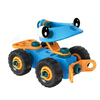 Blocs de construction souples en forme de véhicule pour enfants, modèle de puzzle à assembler soi-même, ensemble de briques en caoutchouc souple pour enfants