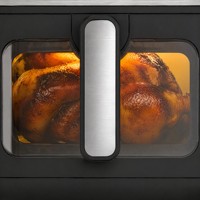 Four à Friture Sans Huile 8-en-1 à Commande Numérique, Revêtement Antiadhésif PTFE, Grande Capacité Moderne pour Cuisine Domestique, Camping en Extérieur, Allemand, Français