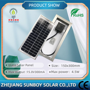 مخصص 3 وات 5 وات 10 وات 20 وات 30 وات 40 وات 50 وات PV 15V أحادي الحجم صغير من نوع PERC - Product Image 2