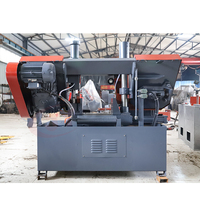 Scie à ruban métallique GT4230 avec une puissance de 3 kW pour la découpe de métaux et d'aluminium à haute capacité