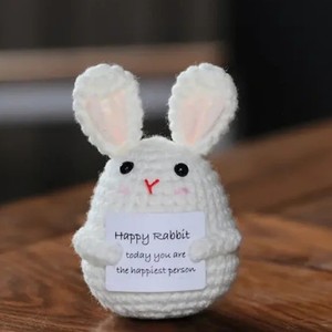 Pendentif miniature en forme d'avocat, fait main au crochet, mignon et créatif, porte-cartes, avec message positif et inspirant - Product Image 3