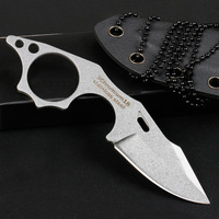Couteau de poche Hongrui 2026, nouveau modèle, mini couteau à lame fixe en acier 3cr13, couteau de chasse, couteau de camping, couteau tactique EDC