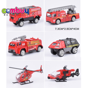 Venta superior de alta calidad aleación diecast modelo mini nuevo vehículo fuego - Product Image 4