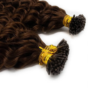 Cabello virgen 100g Vietnamita I Tip Longitud personalizada Alta calidad Nuevos extremos completos Todos los colores Cabello teñido - Product Image 2