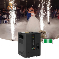 Machine à feux d'artifice froids miniatures à piles, 350 W, pulvérisation de 3 mètres, machine à étincelles froides pour mariage, fête, club, DJ