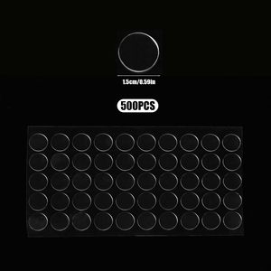 High Quality Acrylic Nano Gel Tape Transparent Double Sided Adhesive Washable Hot Melt Die Cut Dots for <b>Balloons</b> and Bag Sealing - Product Image 5