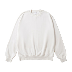 All'ingrosso girocollo Vintage a girocollo personalizzato con logo oversize girocollo in pietra invecchiata <span class=keywords><strong>felpa</strong></span> per la stampa DTG - Product Image 6