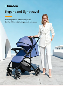 <span class=keywords><strong>Poussette</strong></span> familiale pliable Wellpal F1-5 2026 avec cadre en acier inoxydable, convertible, pour enfants de 0 à 3 ans et compatible avec les sièges auto - Product Image 6
