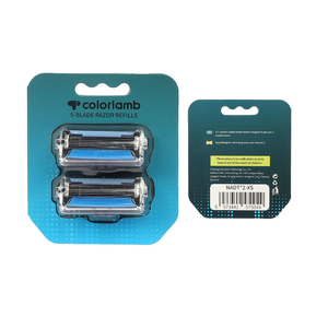 Colorlamb importado de acero inoxidable, sistema de 3 y 5 hojas, cartuchos de repuesto para maquinilla de afeitar, sistema de afeitado, recambios para maquinilla de afeitar - Product Image 5