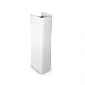 Inodoro Colonna Jasmine con Tanque de 65 cm de Altura, Cerámica Blanca, Diseño Moderno - Product Image 3