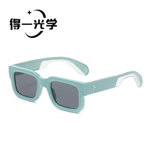 Square <b>Sunglasses</b> Black PC Frame UV400 Unisex - Product Image 5