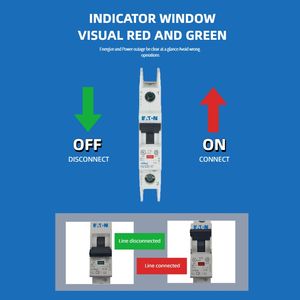 Автоматический выключатель Eaton FAZ серии FAZ-D4/3-NA, 2А, 240В переменного тока, 3-фазный, сертифицированный CE UL, промышленный, высоконадежный, миниатюрный - Product Image 6
