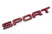 Kits de carrosserie en plastique ABS, lettres sport chromées personnalisées, emblèmes de voiture, autocollants de logo compatibles avec Range Rover