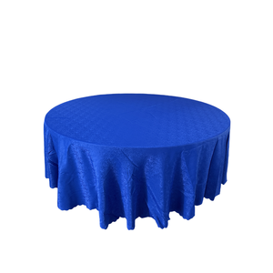 Nappe de <span class=keywords><strong>table</strong></span> ronde en polyester orange brûlé en gros pour les décorations de banquets de mariage - Product Image 4
