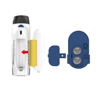 Microscope numérique de poche pour enfants, appareil à main 1 unité, jouet Science, 60x-120x LED, Microscope de poche léger pour enfants avec boîte de rangement
