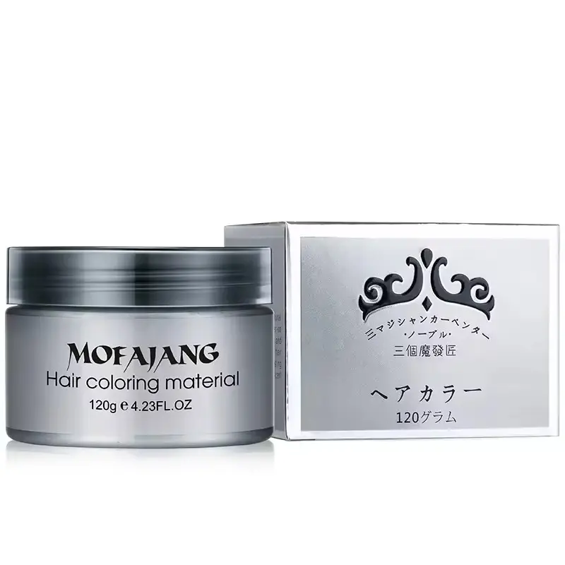 MOFAJANG 9 Colors Private Label Hair Styling Pomade Temporary Hair Color Wax