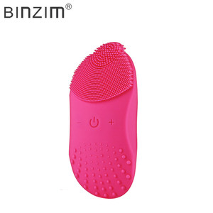 Prueba de vibración sónica multifunción de equipos de belleza <span class=keywords><strong>2</strong></span> <span class=keywords><strong>en</strong></span> 1 cepillo de limpieza Facial - Product Image 3