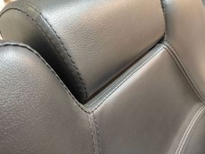 Barber Chair Faux Leather Hydraulic Reclining Adjustable <b>Footrest</b> Round Base Salon Furniture Industrial Design - Product Image 6