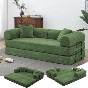 Sofá Cama de Tela Portátil Moderno Más Vendido para Sala de Estar y Dormitorio, 1 Pieza, Dropshipping en Almacén de EE. UU. - Product Image 4