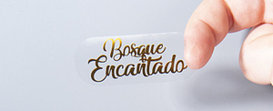 Customizable Self-Adhesive Recyclable Art <b>Paper</b> Food Wine Labels Transparent Sealing Waterproof Silk Printed <b>Packaging</b> - Product Image 6