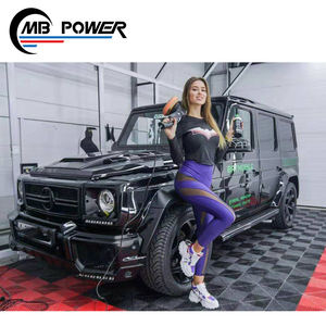 <span class=keywords><strong>G</strong></span> <span class=keywords><strong>classe</strong></span> Corredi Del Corpo <span class=keywords><strong>W463</strong></span> G63/G65 Bset DELL'UNITÀ di elaborazione + CF materiale cappuccio sopra parafanghi <span class=keywords><strong>W463</strong></span> G63 G500 G400 g350 auto paraurti - Product Image 2