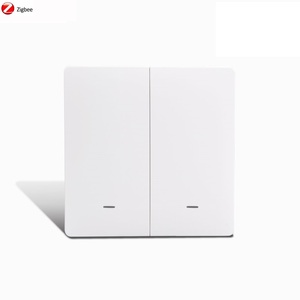 Interruptor de pared inteligente para Tuya Zigbee, cable neutro, luz de pared, estándar de la UE, 230V, interruptores de botón remoto por voz <span class=keywords><strong>Alexa</strong></span> hechos duraderos - Product Image 4