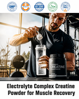 Créatine micronisée en poudre à marque privée 99,9 % pure, soluble instantanément, suppléments de musculation, vente en gros, approvisionnement en vrac